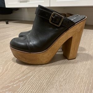 Urban outfitters high heel clogs